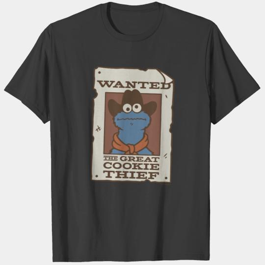 Cookie Monster | Wanted Poster T-shirt