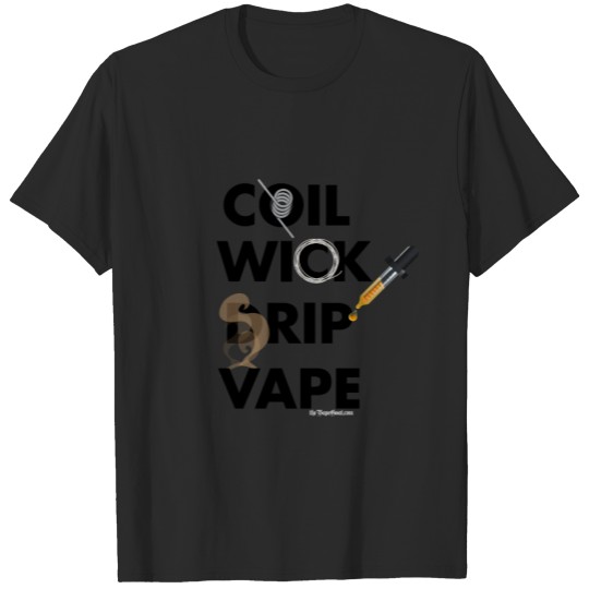 Discover Coil Wick Drip Vape by VapeGoat T-shirt