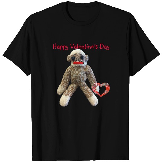 Valentine Sock Monkey for T-shirt