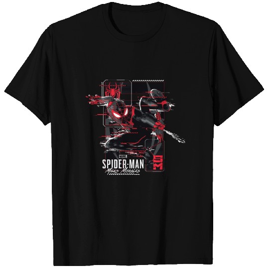 Spider-Man Miles Morales Web Shooting Graphic T-shirt
