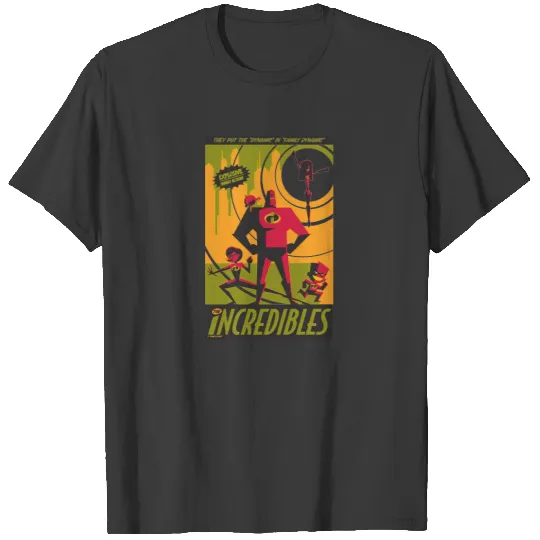 The Incredibles Poster Art Disney T-shirt