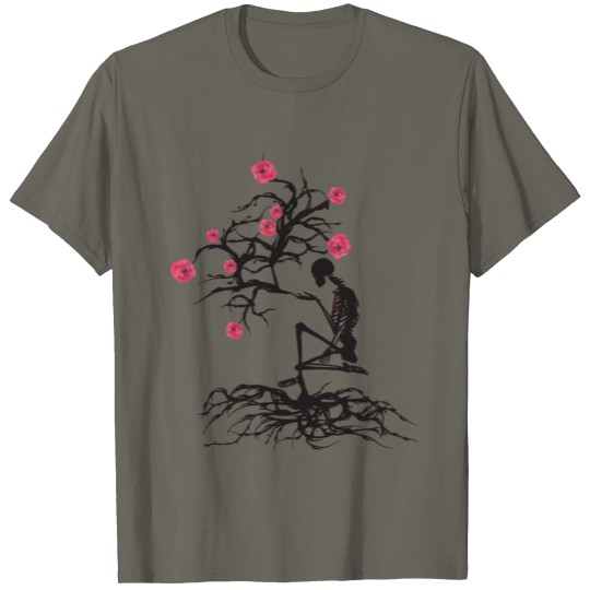 Discover Sketeton tree of life T-shirt