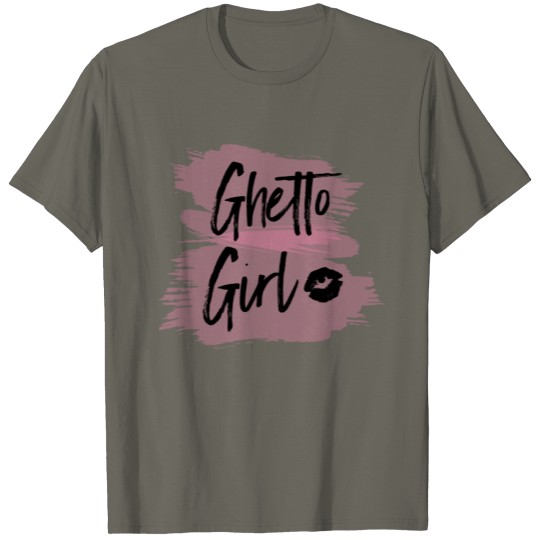 Ghetto Girl Kiss T-shirt