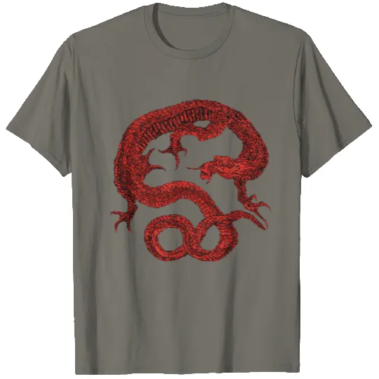 lucky red dragon T-shirt