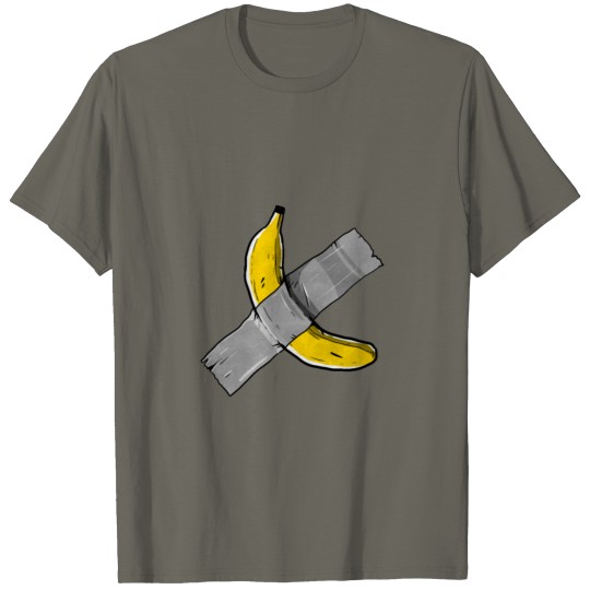 Discover Duct tape banana funny art - sold for $120k T-shirt