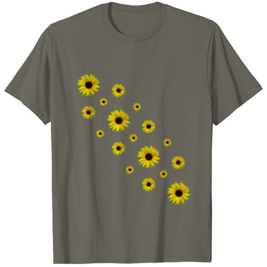 Discover sunflowers sunflower sunflowerfield bloom flowers T-shirt