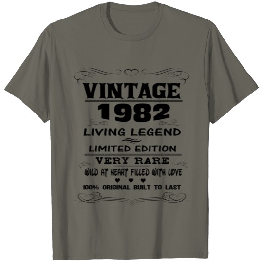 Discover VINTAGE 1982 T-shirt