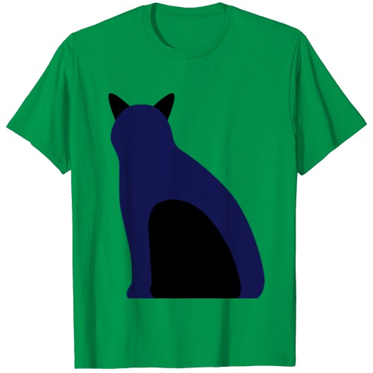 Discover cat Slihouette T-shirt