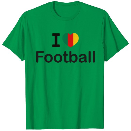 Discover I love Cameroonian football T-shirt