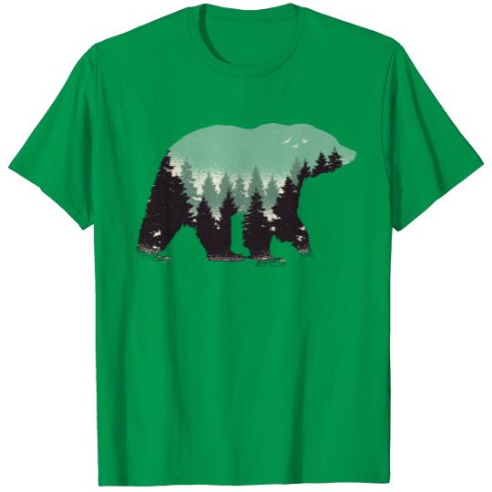 Discover bear forest T-shirt