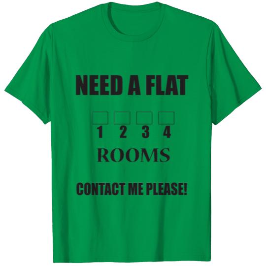 Discover search flat - need a flat T-shirt