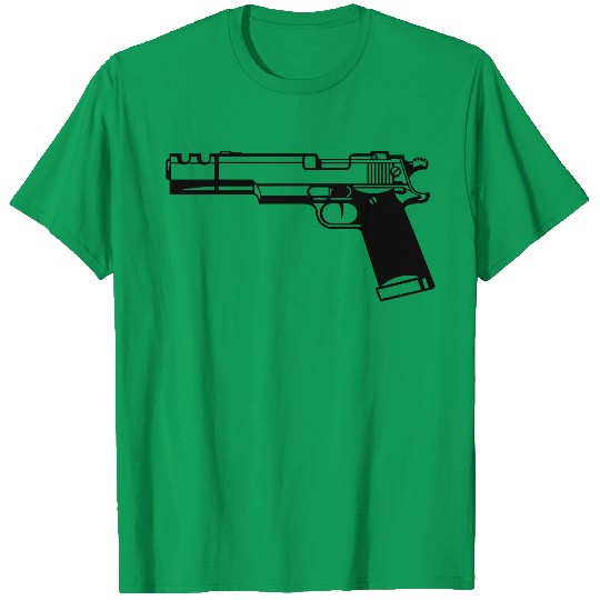Gun crime and bank robbery weapon of choice. Colt T-shirt