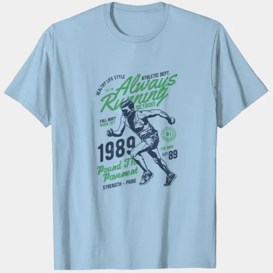 Running Detroit T-shirt