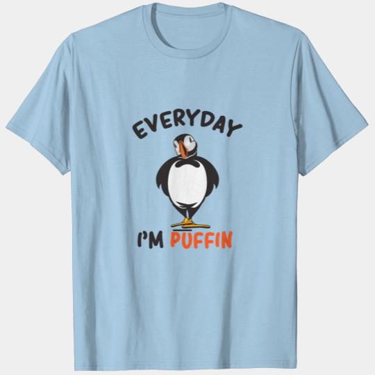 Puffin Iceland parrot diver bird north gift T-shirt