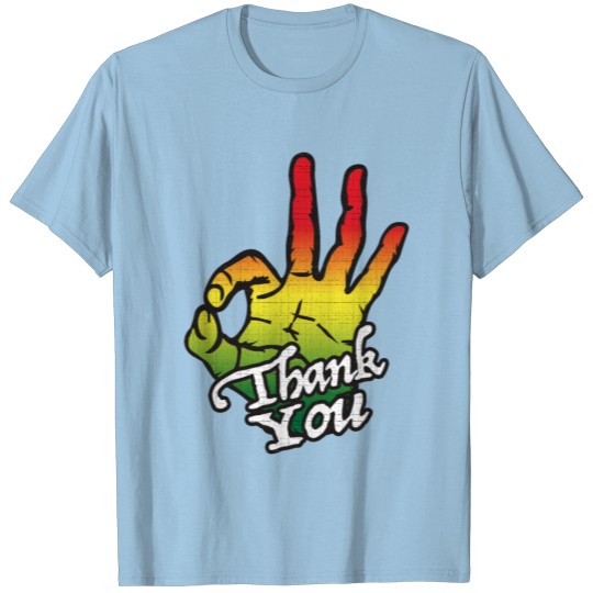 Discover Jamaica Thank You Hand Signal Perfect T-shirt