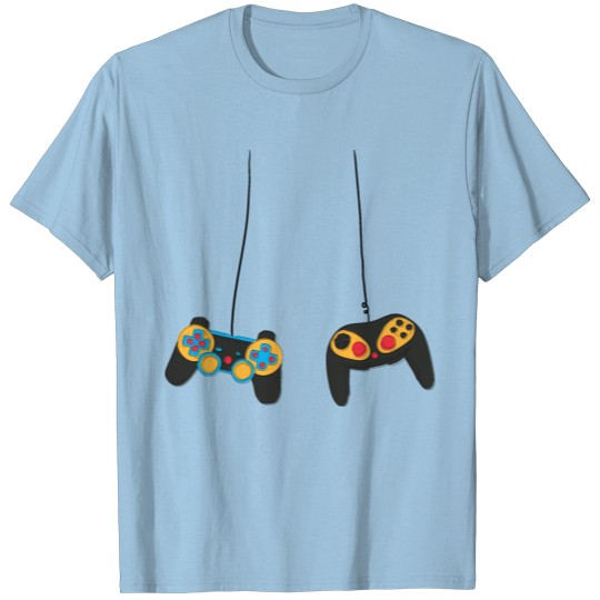 Discover Joystick hanged game controller gambling nerd T-shirt