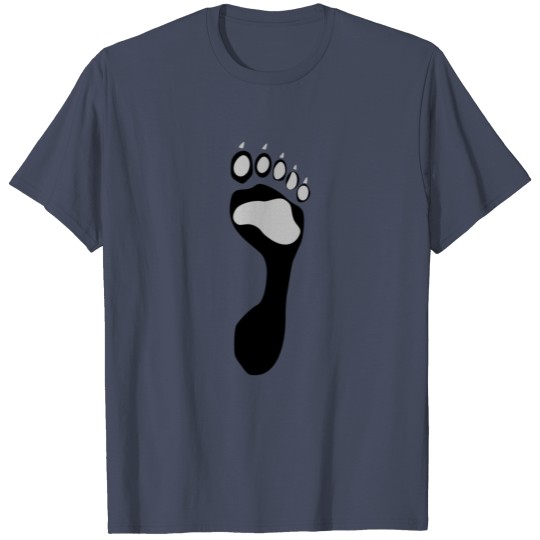 Discover Bear Claws on Bare Feet T-shirt