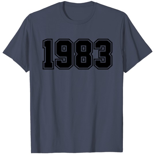 Discover 1983 | Year of Birth | Birth Year | Birthday T-shirt