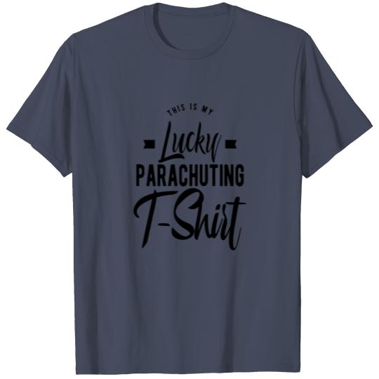 Discover Skydive Parachuter Parachute Tandem Parachuting T-shirt