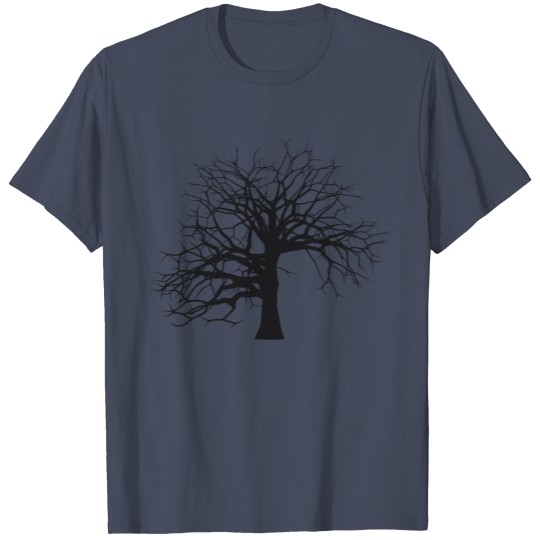 Discover Leafless Tree Silhouette T-shirt