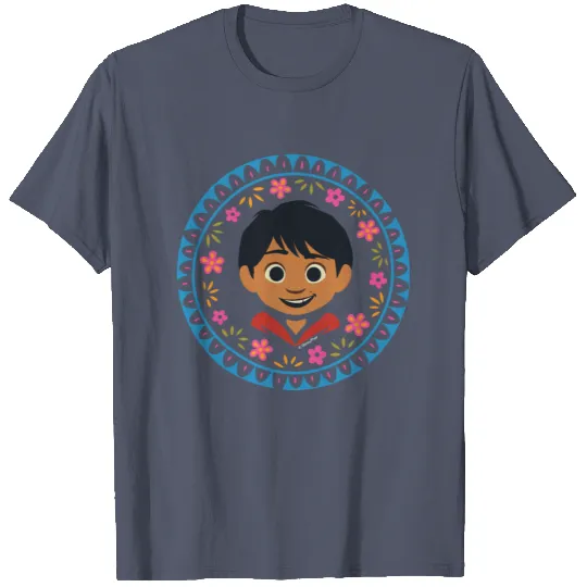 Disney Pixar Coco | Miguel | Floral Graphic T-shirt