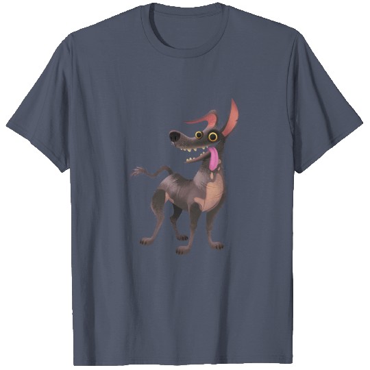 Disney Pixar Coco | Dante | Funny Tongue Out T-shirt