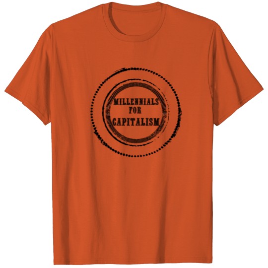 Discover Millennials for Capitalism T-shirt