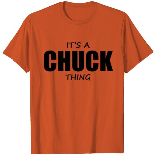 Discover Chuck Thing T-shirt
