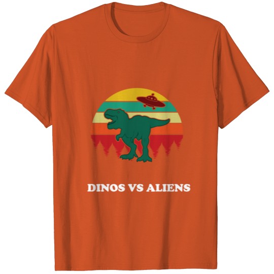 Discover Dinosaur Versus Aliens T-shirt