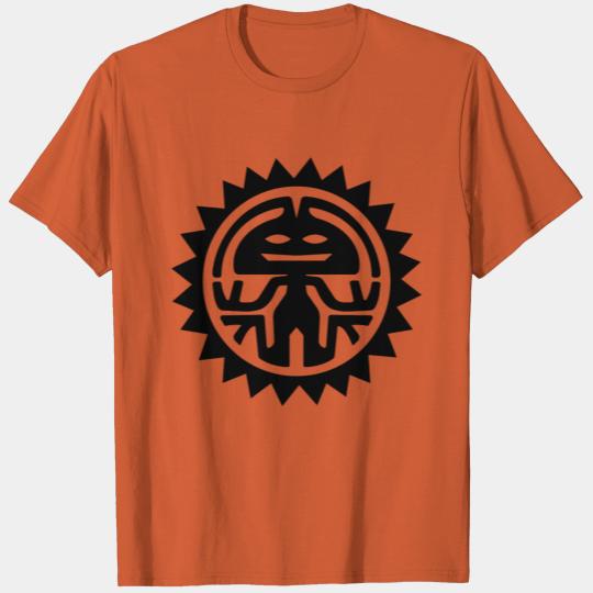 Aztec Alien Creature Symbol T-shirt