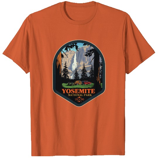 Yosemite National Park Camping Lover T-shirt