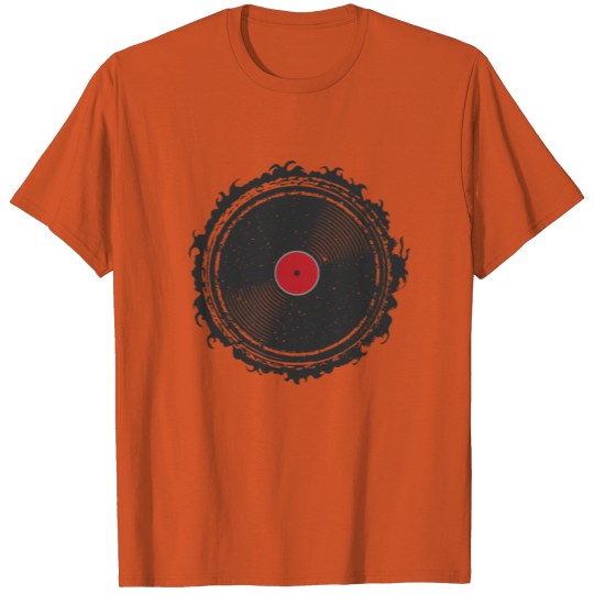 Discover Vinyl Record Music T-shirt