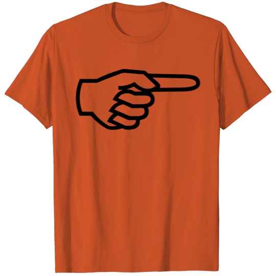 Discover Hand, Finger - to the right T-shirt