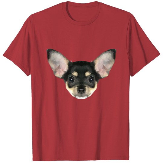 Discover dog geometric T-shirt