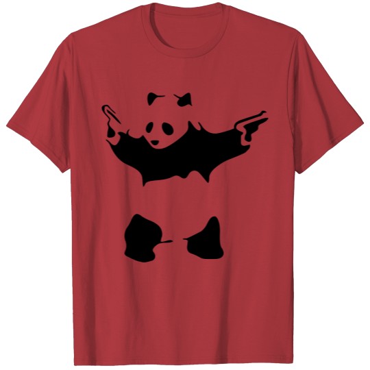 Discover hardcore panda T-shirt
