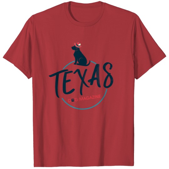 Discover Texas Dog Magazine T-shirt