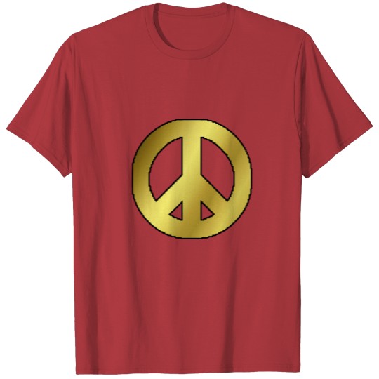 Discover peace hippie flower power gift idea T-shirt