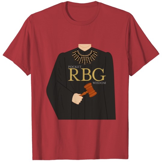 Discover Pocket RBG Wisdom T-shirt
