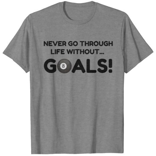 Discover POOL GOALS T-shirt