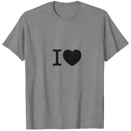 Discover I love T-shirt