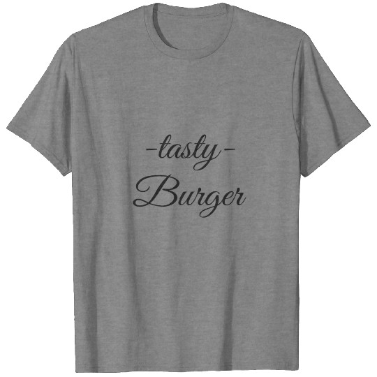 Discover tasty burger T-shirt