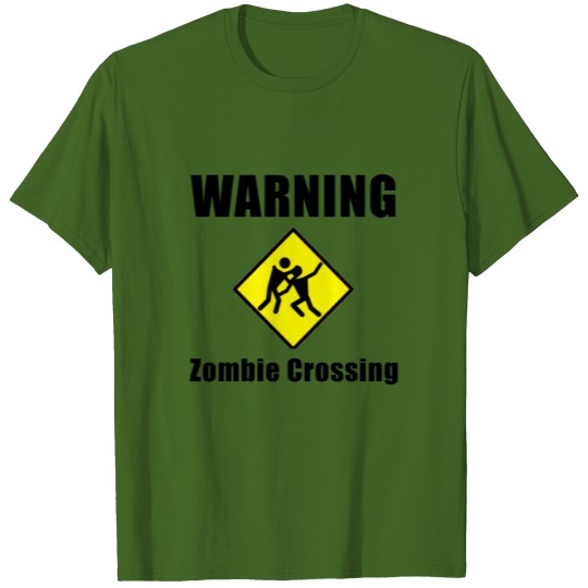 Discover Zombie Crossing Fan Funny T-shirt