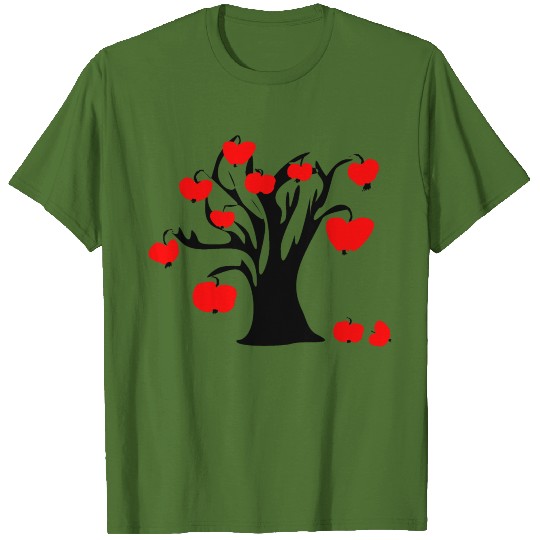 Apple tree with fallen apples. T-shirt