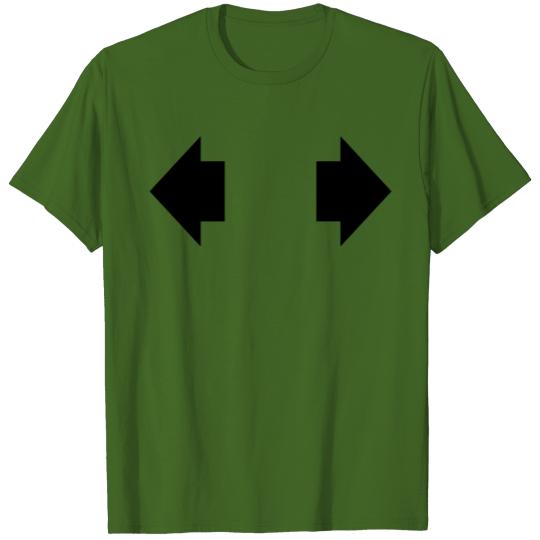 Discover arrow left right T-shirt