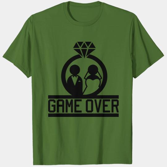 Game Over - Wedding T-shirt