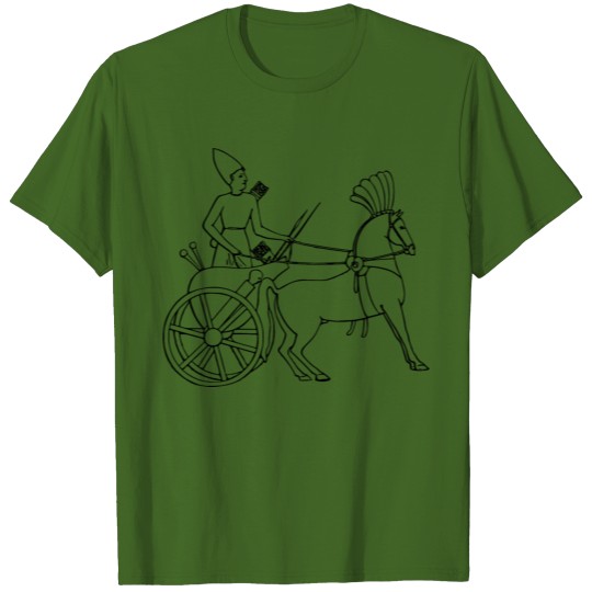 Discover Egyptian chariot T-shirt
