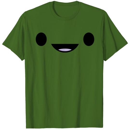 Discover Smiling Japanese Anime Face T-shirt