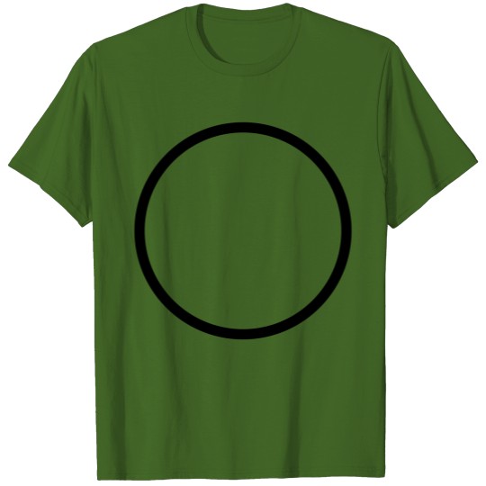 Discover circle outline T-shirt