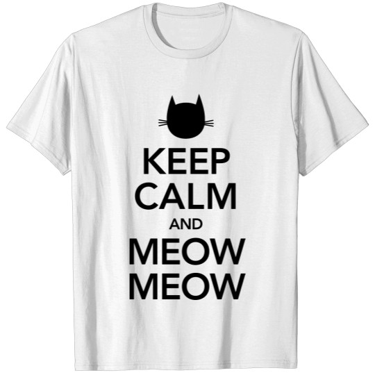 Discover calm_meow_2 T-shirt