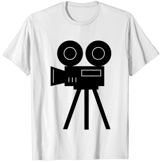 Discover Movie Camera T-shirt